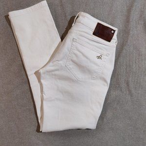 DL1961 White Riley Boyfriend Jean Size 25